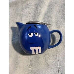 2017 M&M's World M&M Blue! Tea for 2 Tea Diffuser Pot